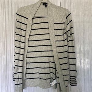 Express Striped Cardigan